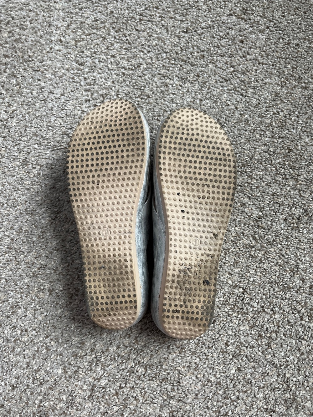 Silver Rhinestone Thong Sandals - Picture 6 of 6